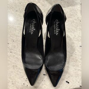 🆕 Charles by Charles David Patent Croc Pumps